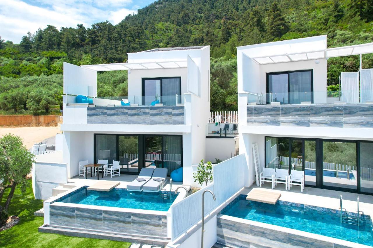 Mythodea Prive Luxury Suites Chrisi Ammoudia Esterno foto