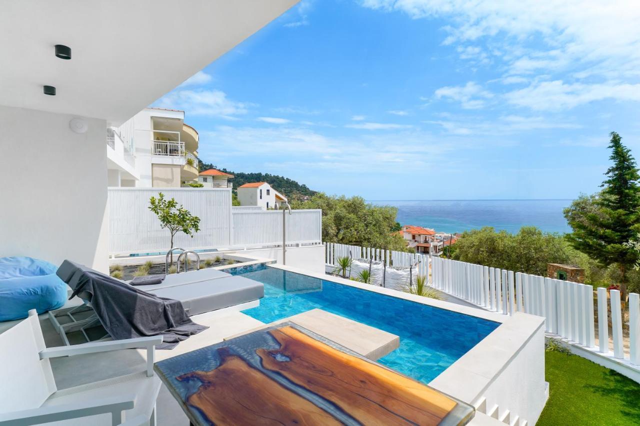 Mythodea Prive Luxury Suites Chrisi Ammoudia Esterno foto
