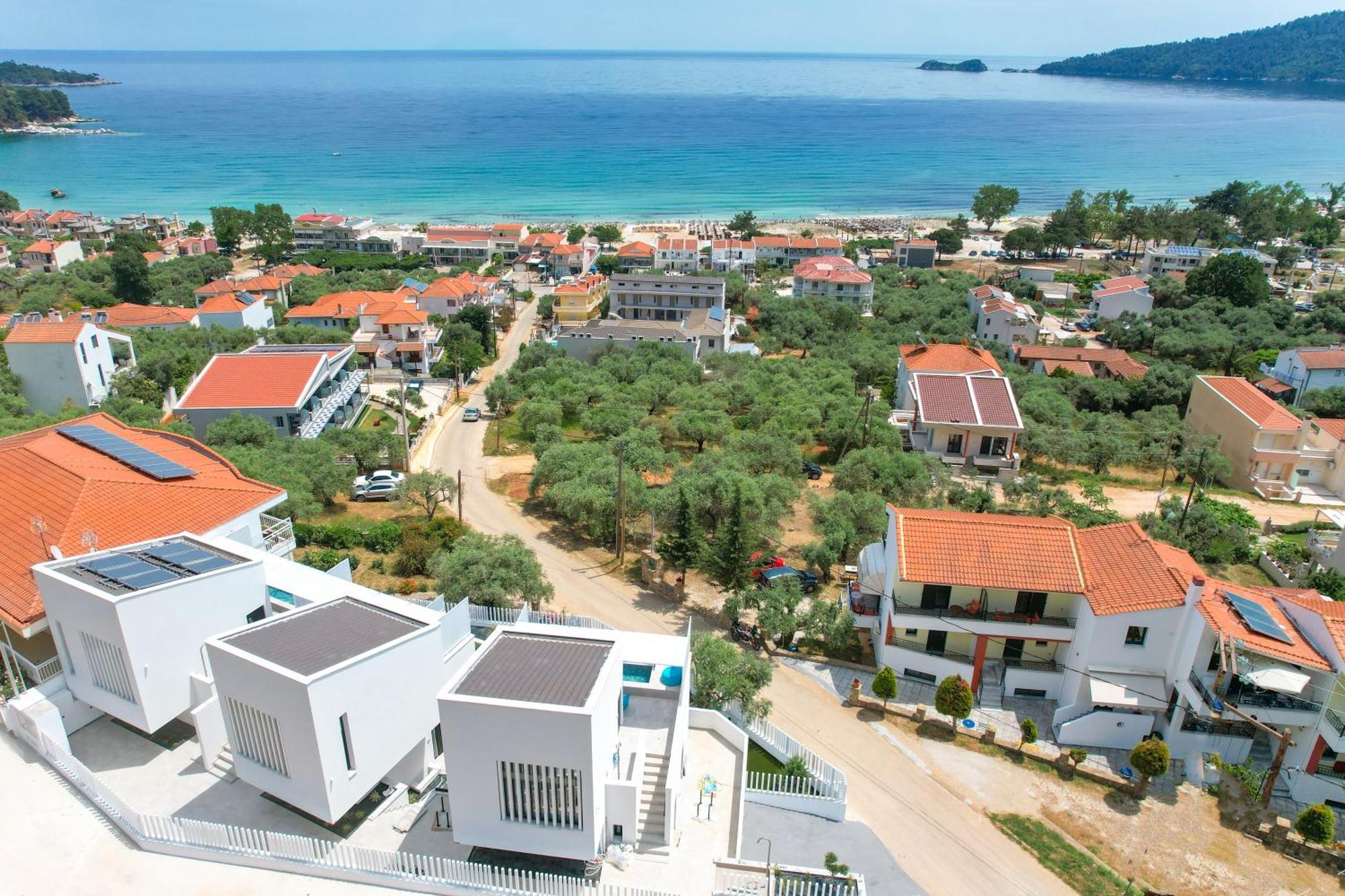 Mythodea Prive Luxury Suites Chrisi Ammoudia Esterno foto