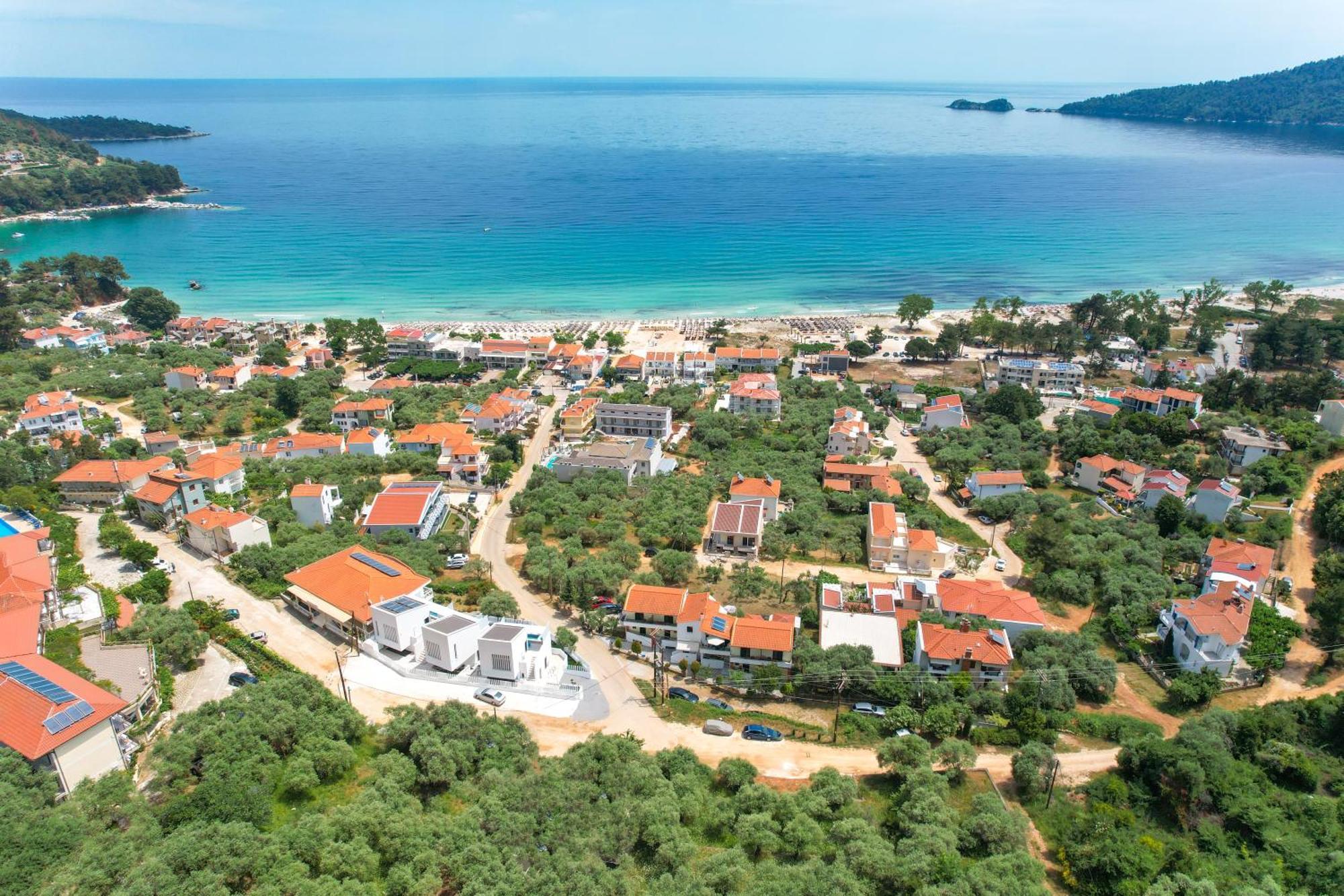 Mythodea Prive Luxury Suites Chrisi Ammoudia Esterno foto