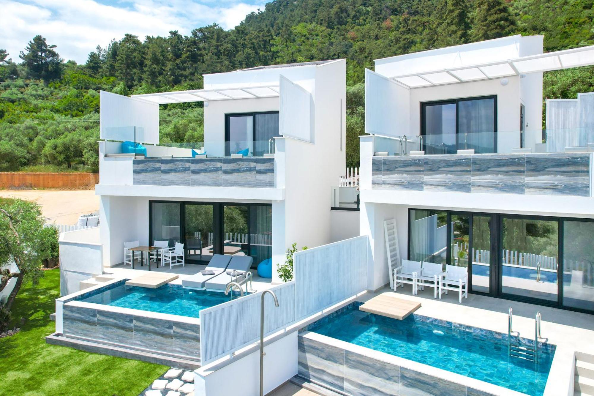 Mythodea Prive Luxury Suites Chrisi Ammoudia Esterno foto