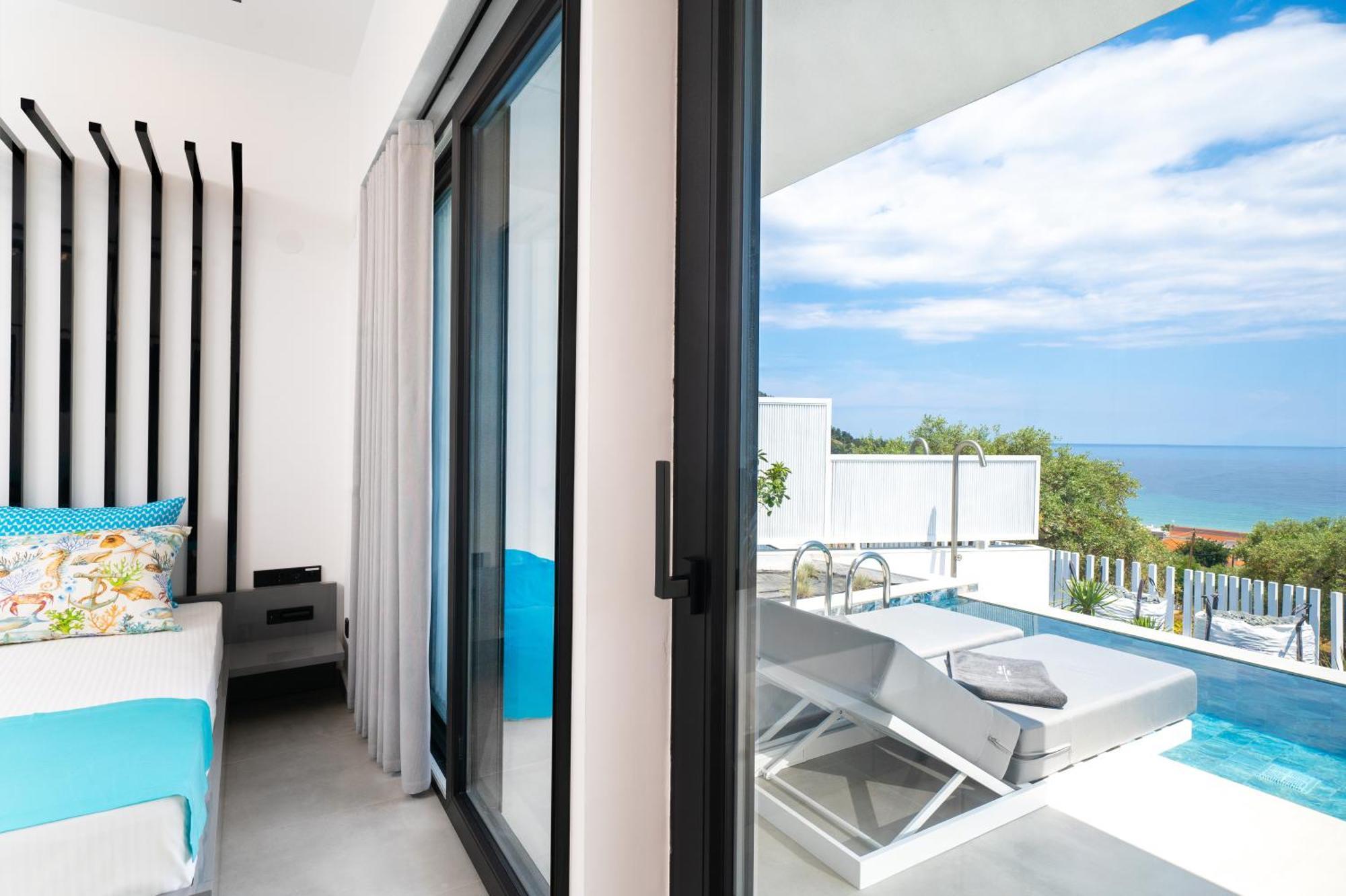 Mythodea Prive Luxury Suites Chrisi Ammoudia Esterno foto