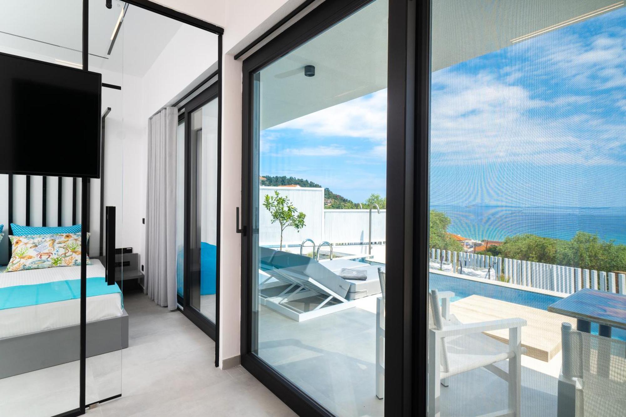 Mythodea Prive Luxury Suites Chrisi Ammoudia Esterno foto